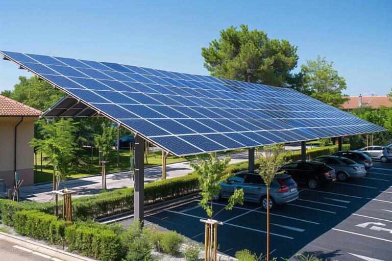 Qu'est-ce qu'une ombrière solaire et comment fonctionne-t-elle ?