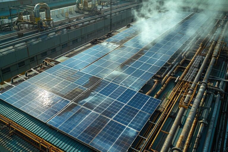 À quelle fréquence faut-il nettoyer les panneaux solaires dans les environnements industriels ?