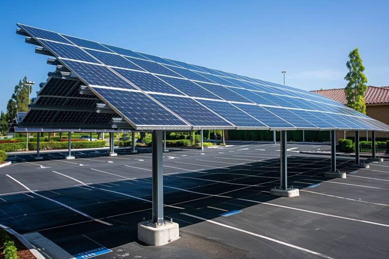 Comment les ombrières solaires transforment les parkings en sources d’énergie verte