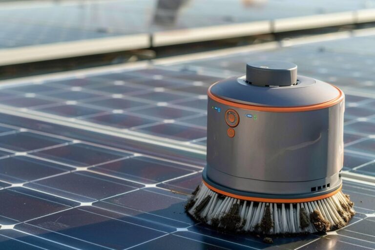Comment fonctionnent les robots de nettoyage pour panneaux solaires ?